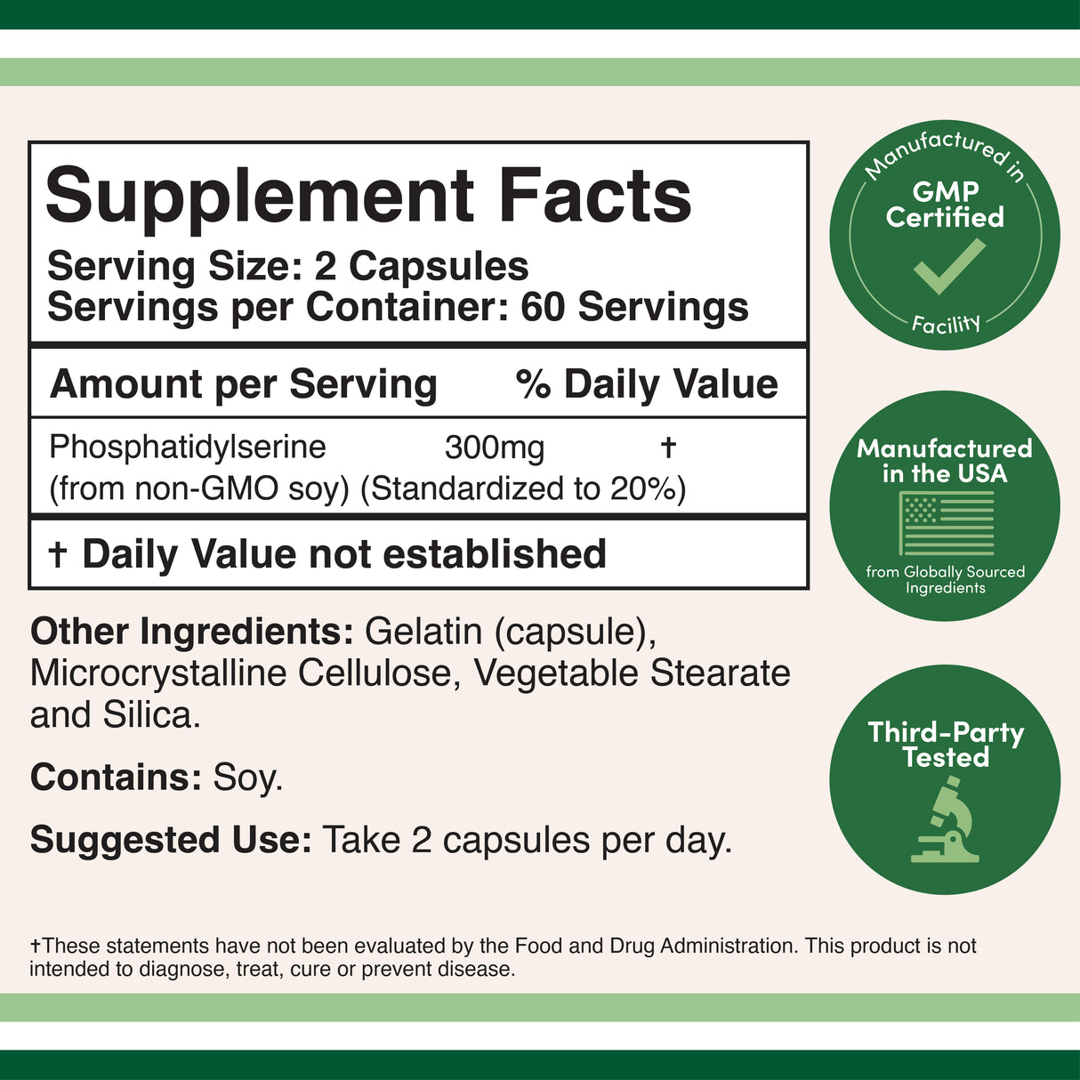 Phosphatidylserine Supplement