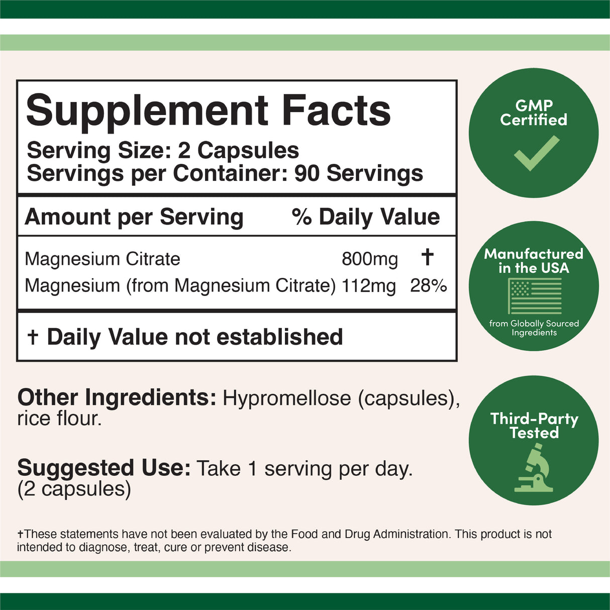 Mag C Stack (Magnesium Chloride & Citrate)