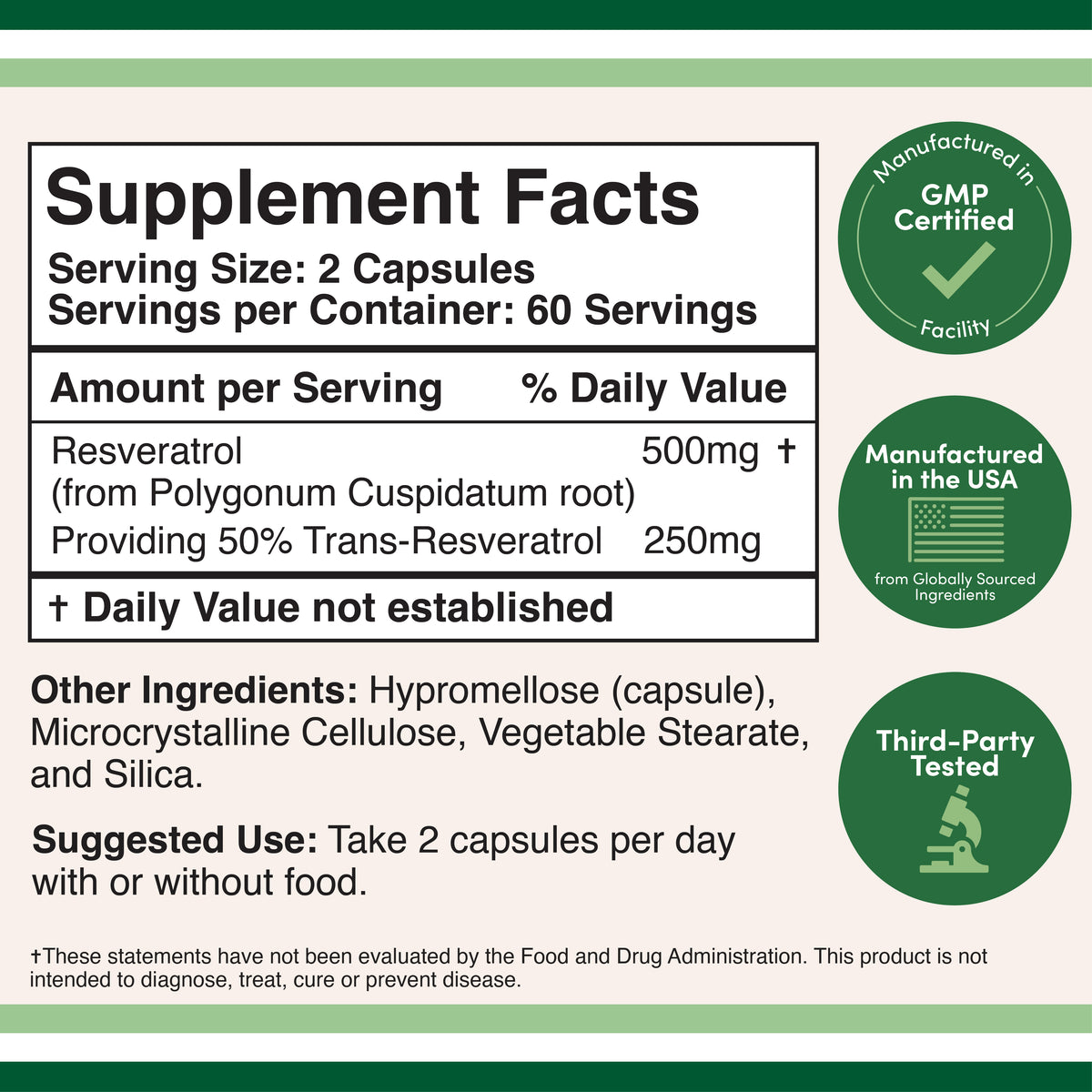 Resveratrol Supplement