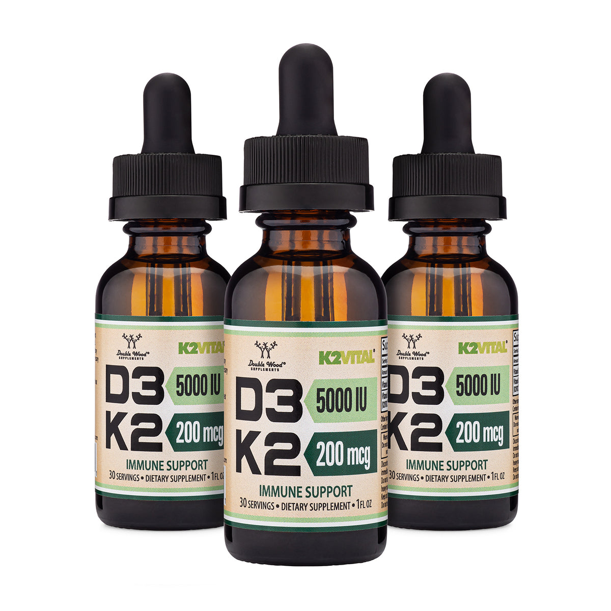 Vitamin D3 + K2 Liquid Drops