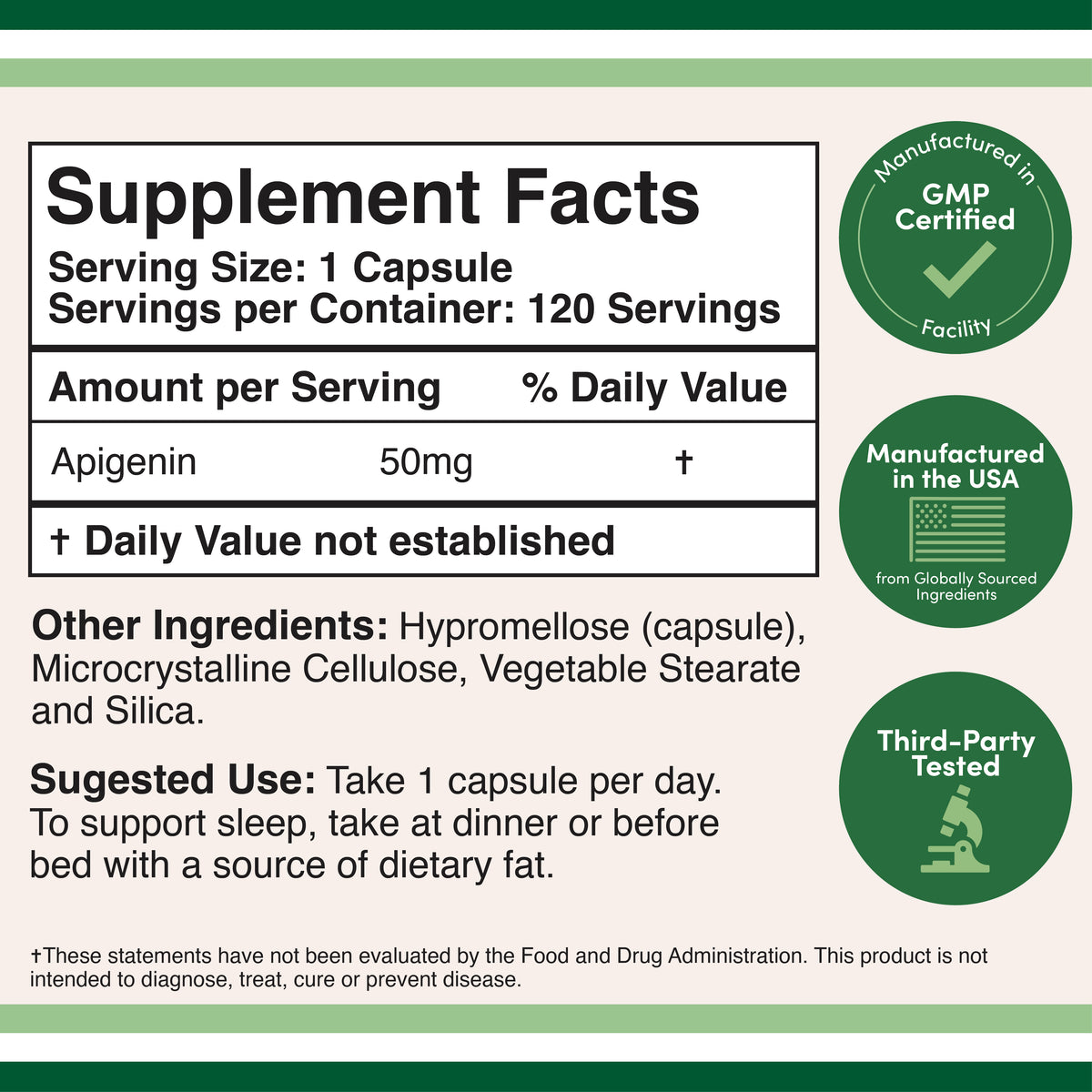 Magnesium L-Threonate & Apigenin Bundle