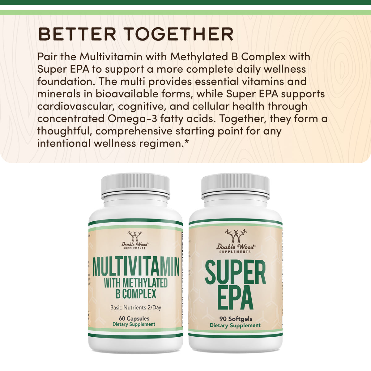 Multivitamin with Methylated B Complex Supplement
