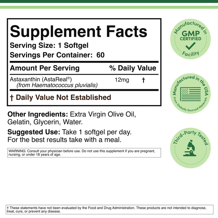 Astaxanthin Supplement